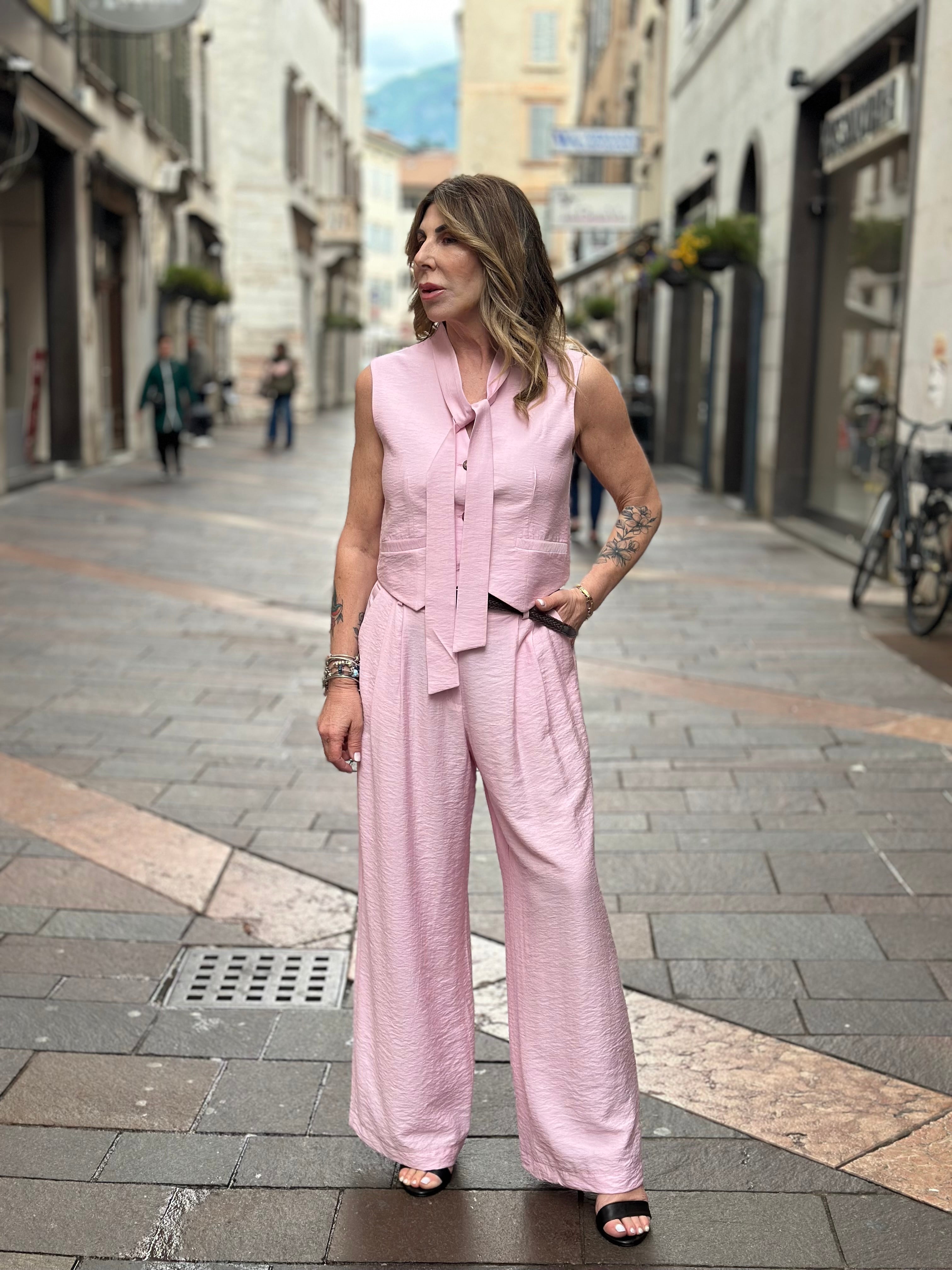 Gilet rosa Susy Mix