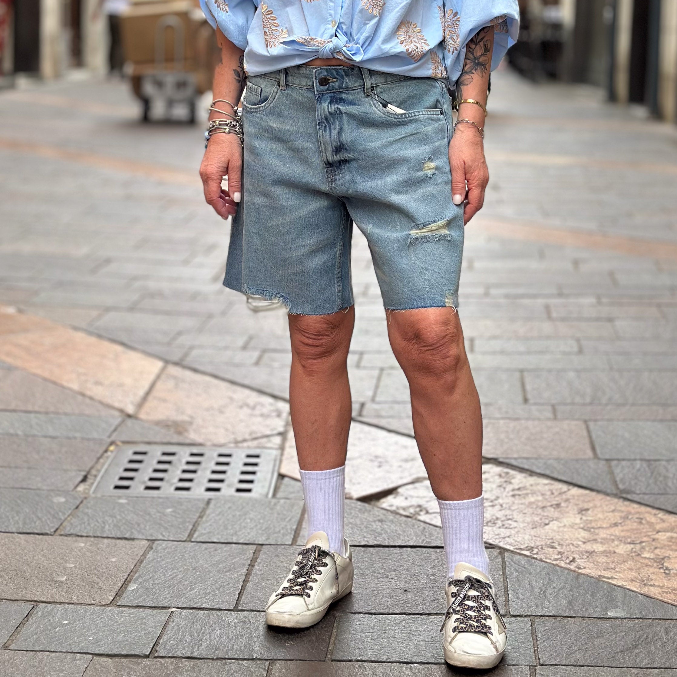 Jeans bermuda Two Way