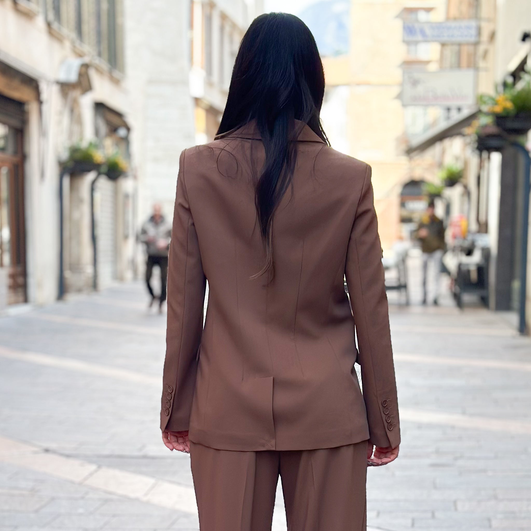 Blazer Hinnominate Doppiopetto - Moka, Nero
