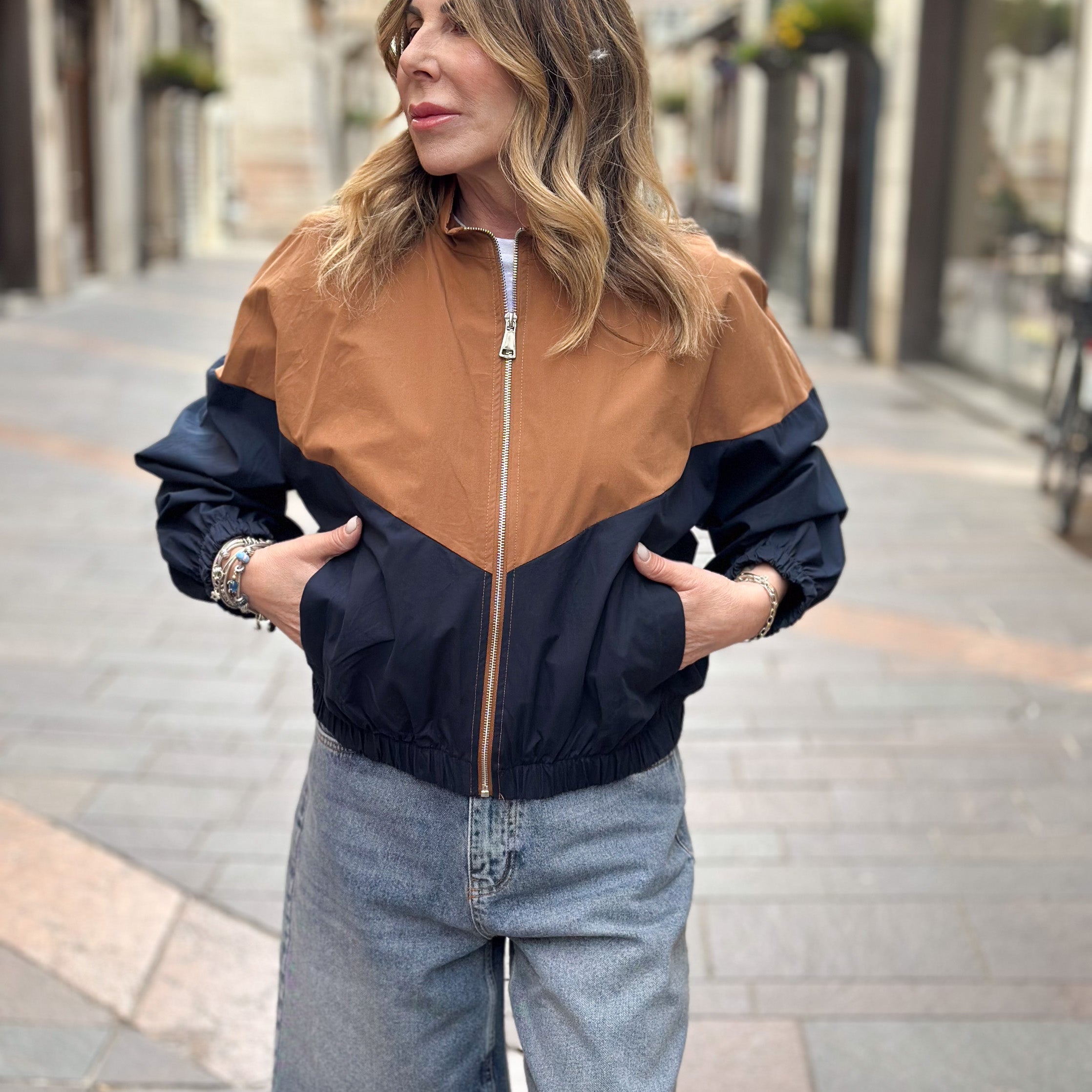 Spolverino bicolor - 100% cotone