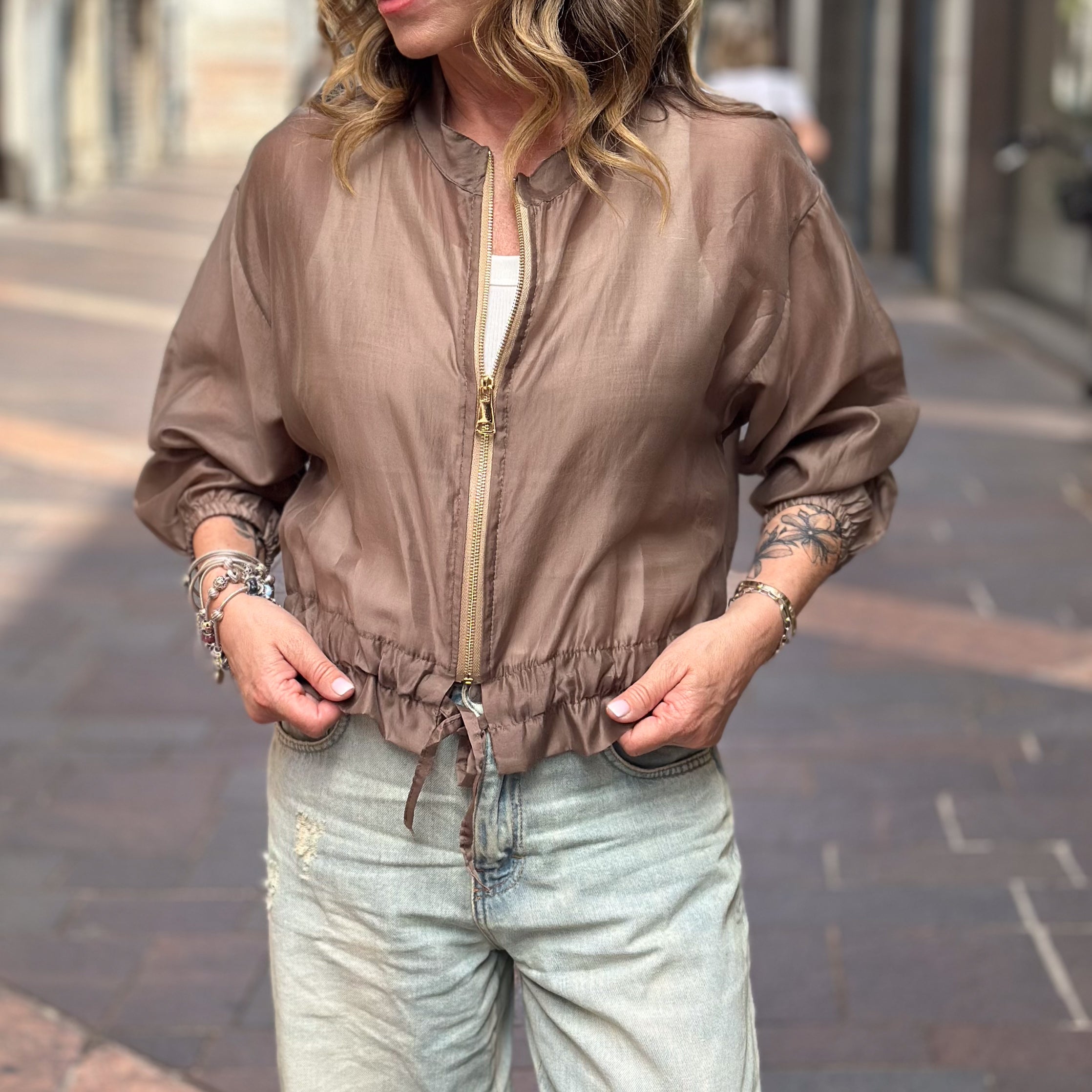 Bomberino in tencel
