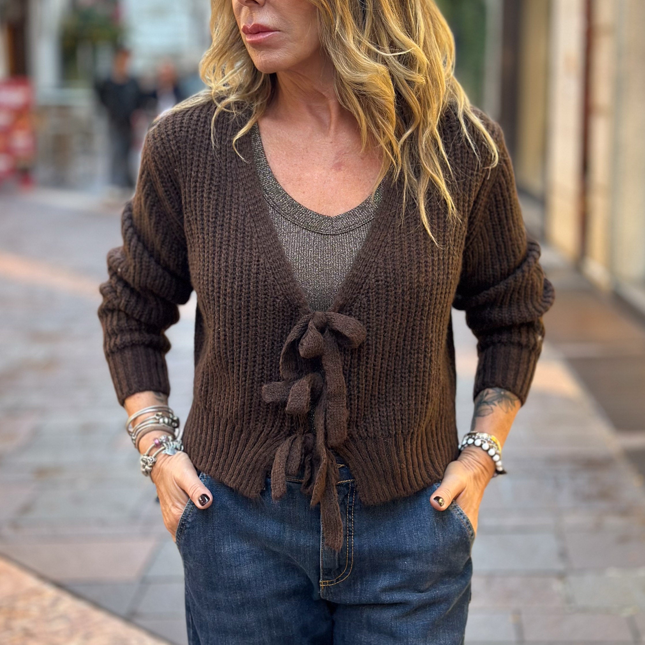 Cardigan Fiocco - Susy Mix