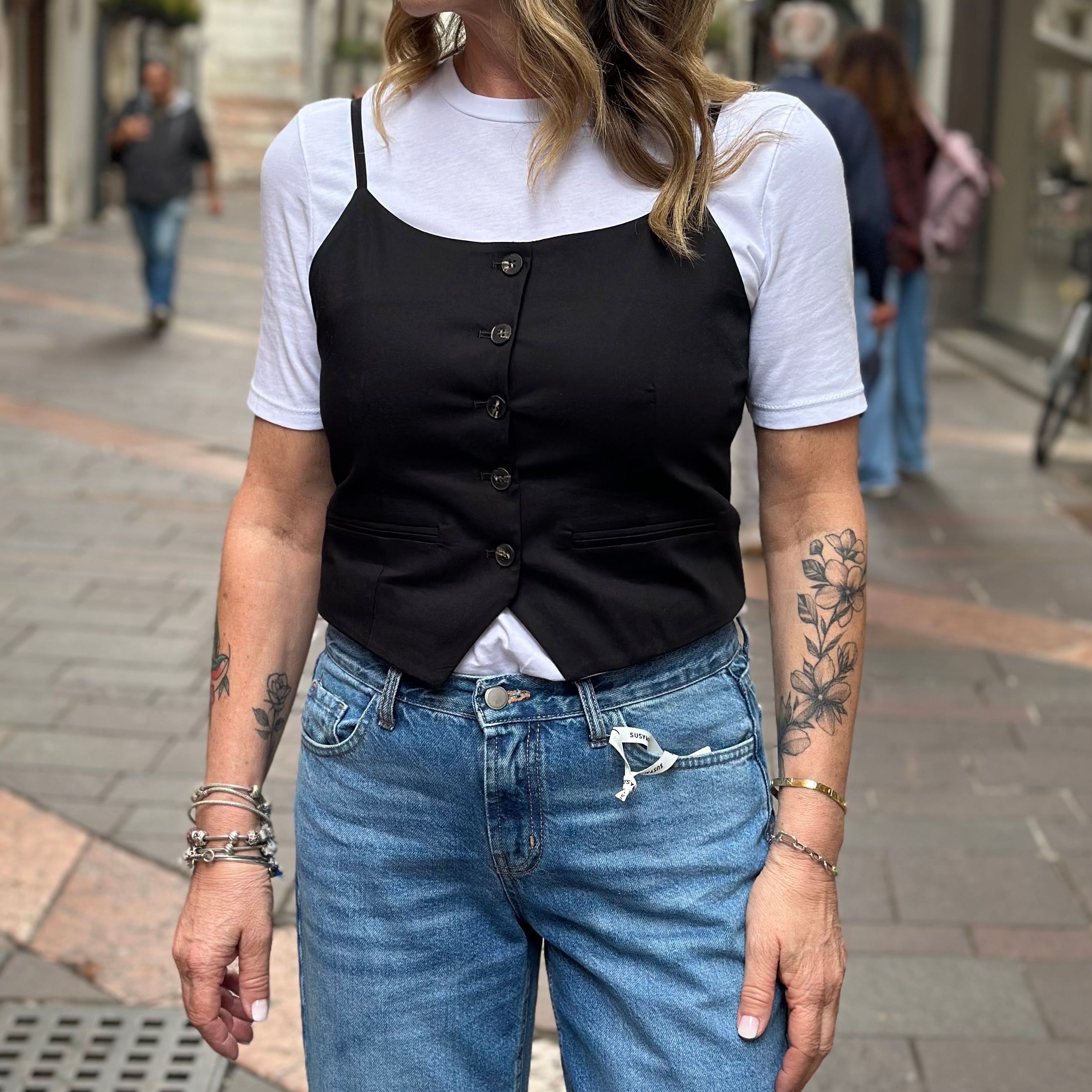 Maglietta con gilet - Susy Mix