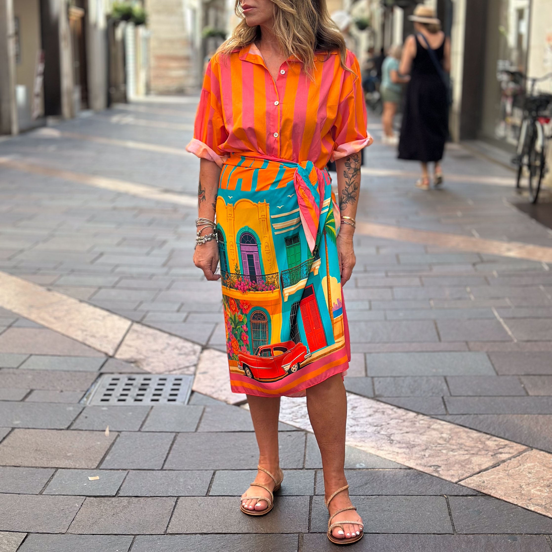 Camicia gessata Susy Mix