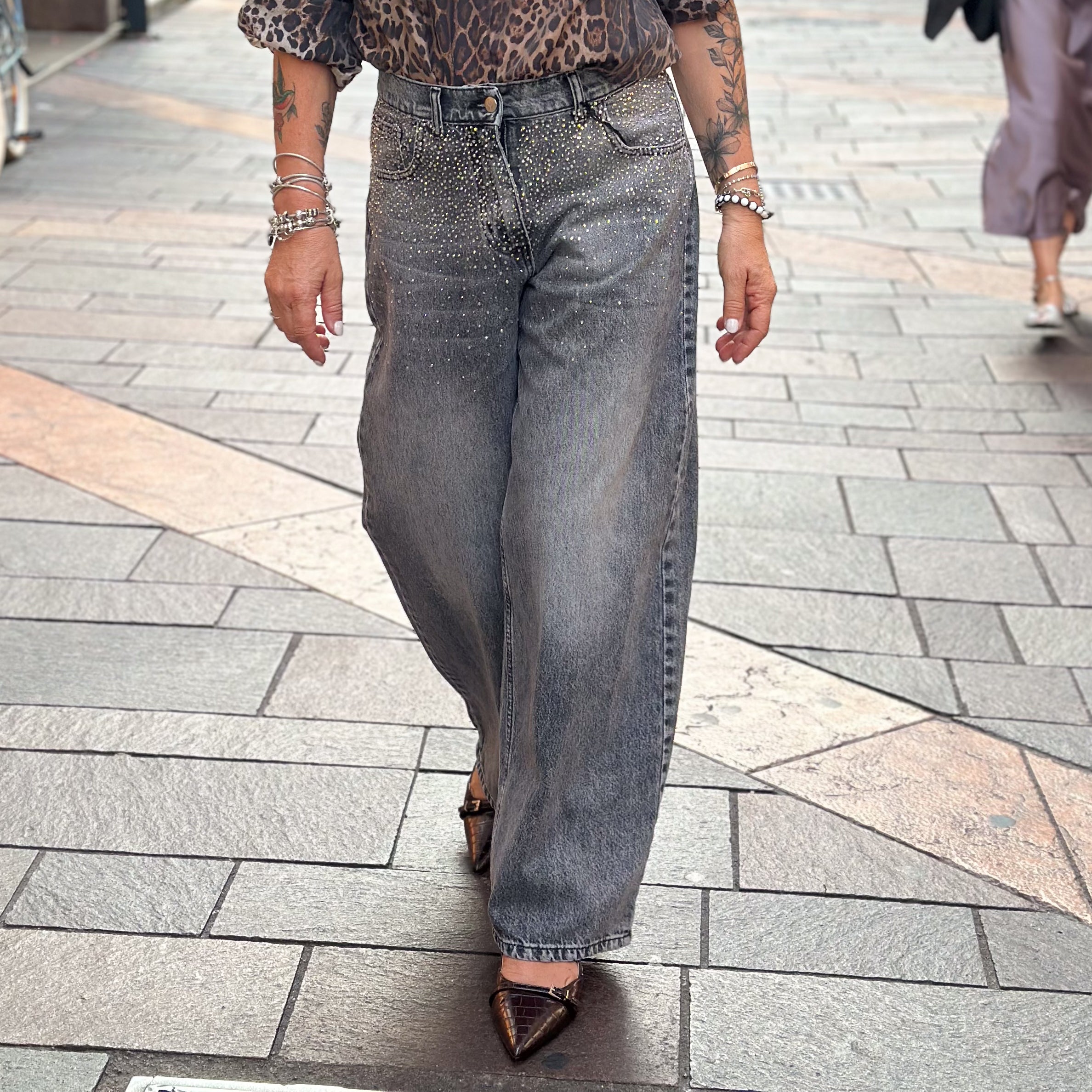 Jeans con luccichini - Philia Loft