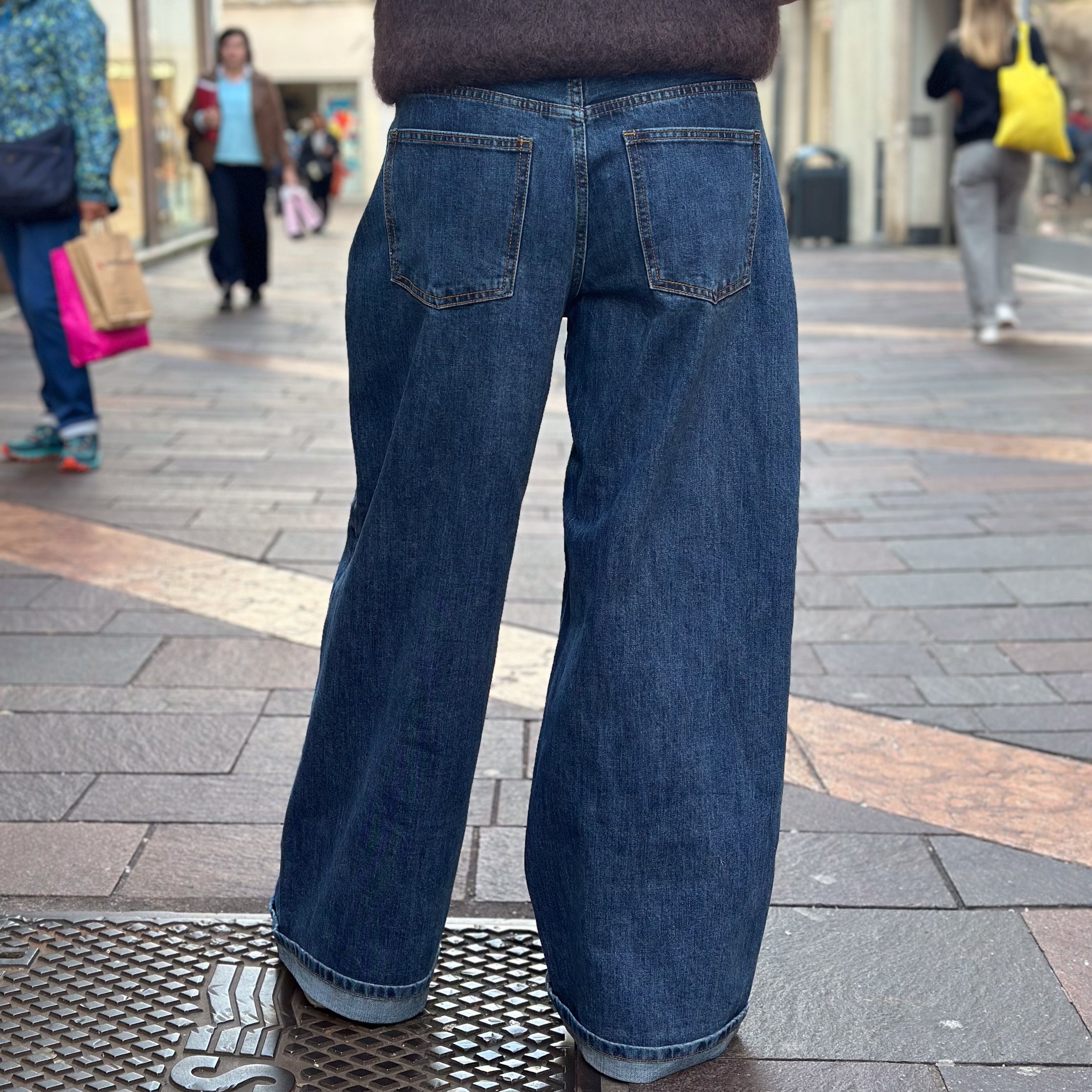 Jeans Ampi taglio dritto