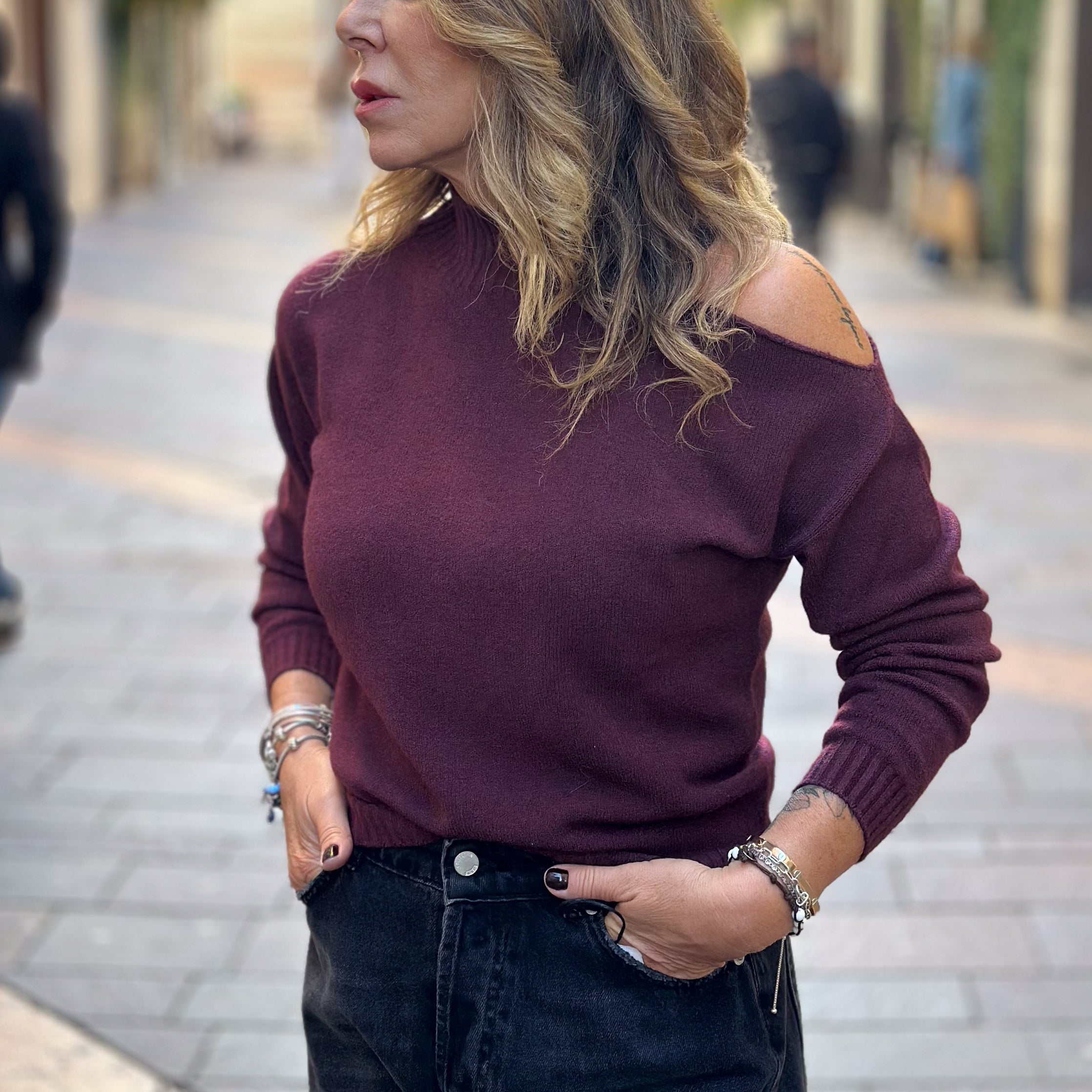 Maglia Spalla Scoperta - Susy Mix