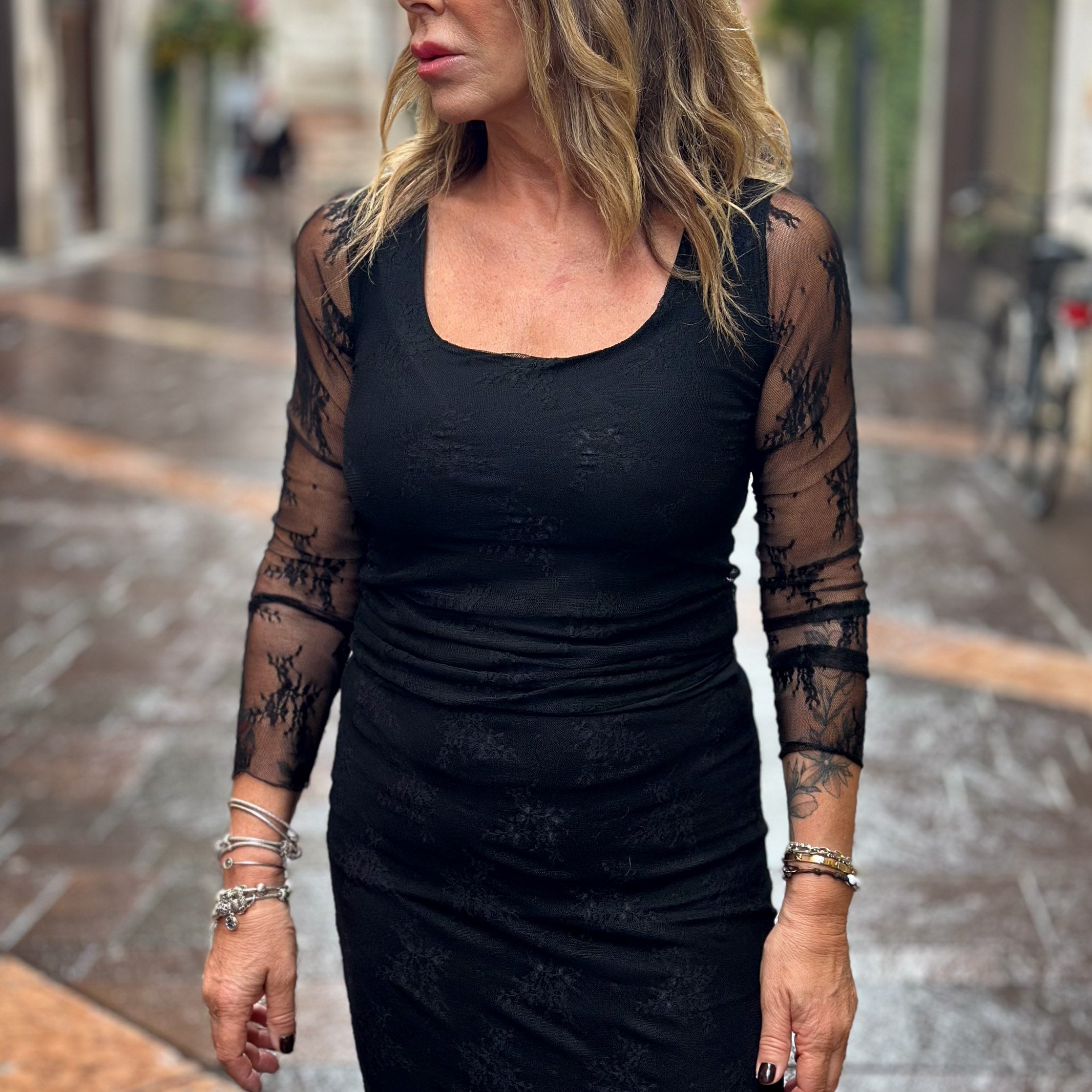 Maglietta Pizzo Susy Mix