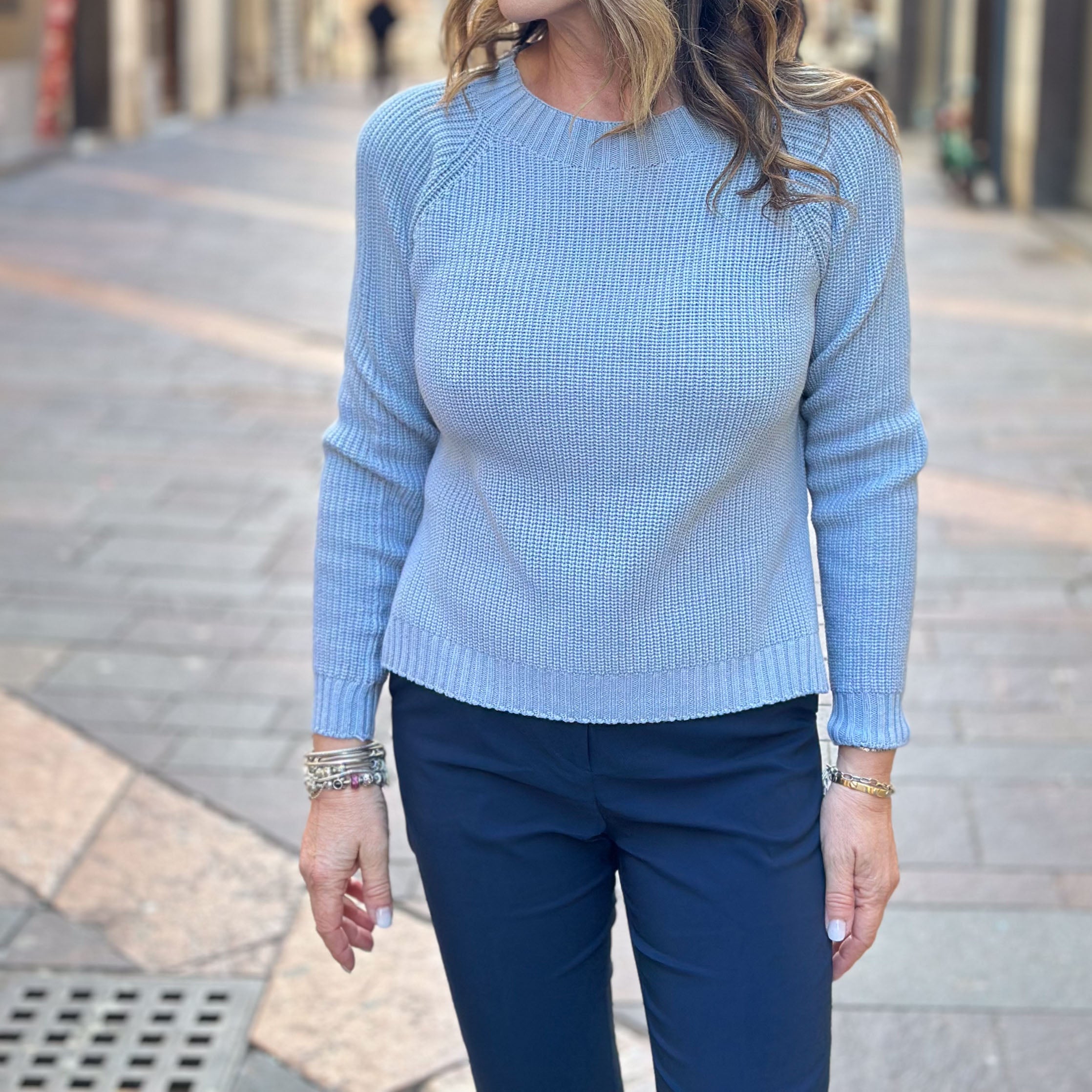 Maglioncino Susy Mix - Blu, verde, azzurro