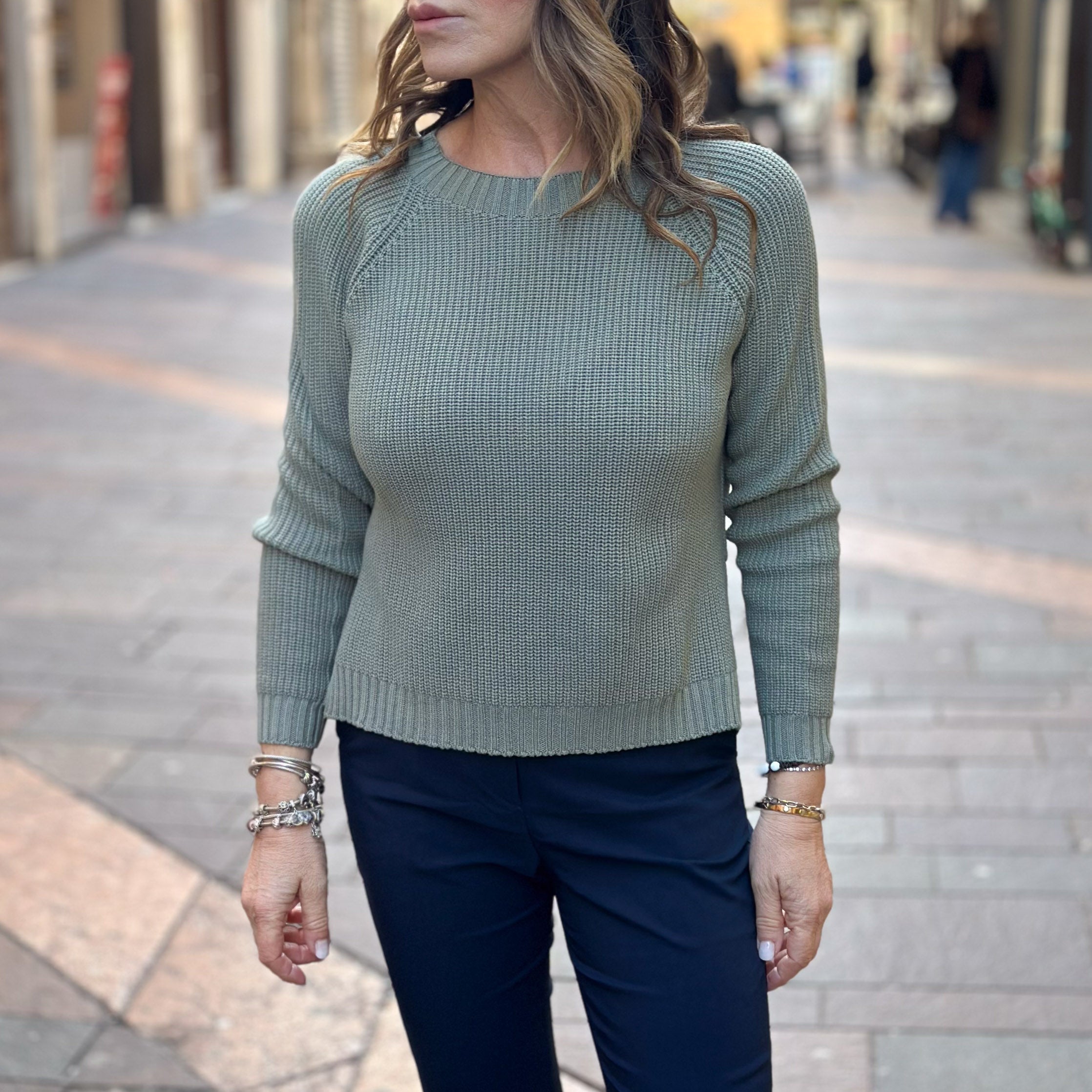 Maglioncino Susy Mix - Blu, verde, azzurro