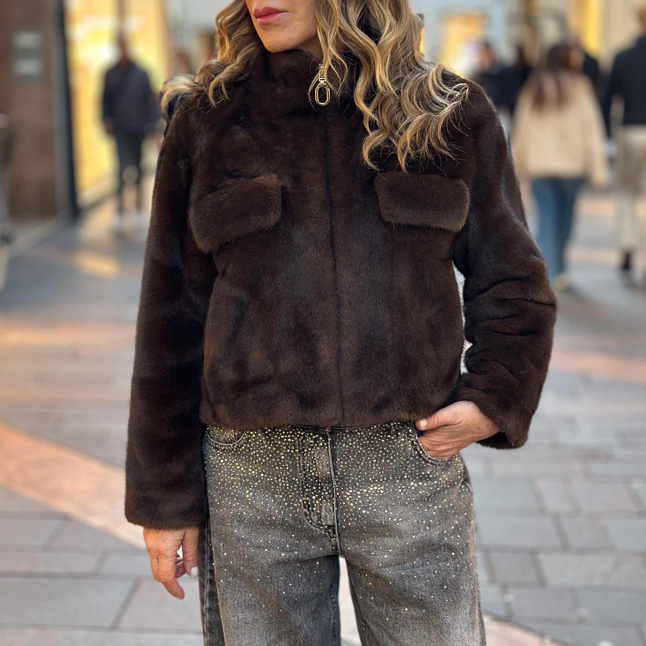 Ecopellicciotto morbido - Karina