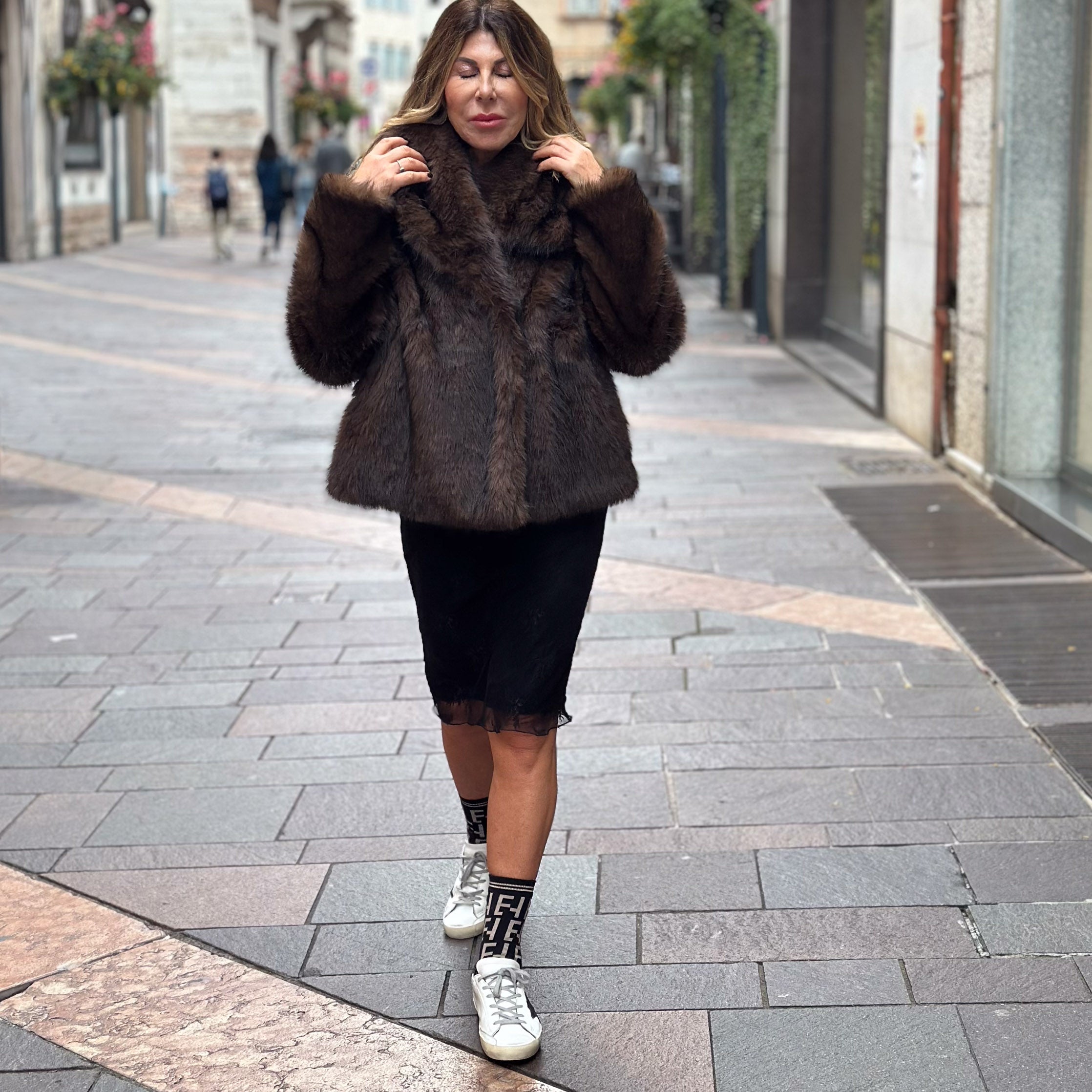 Eco-pelliccia Susy Mix
