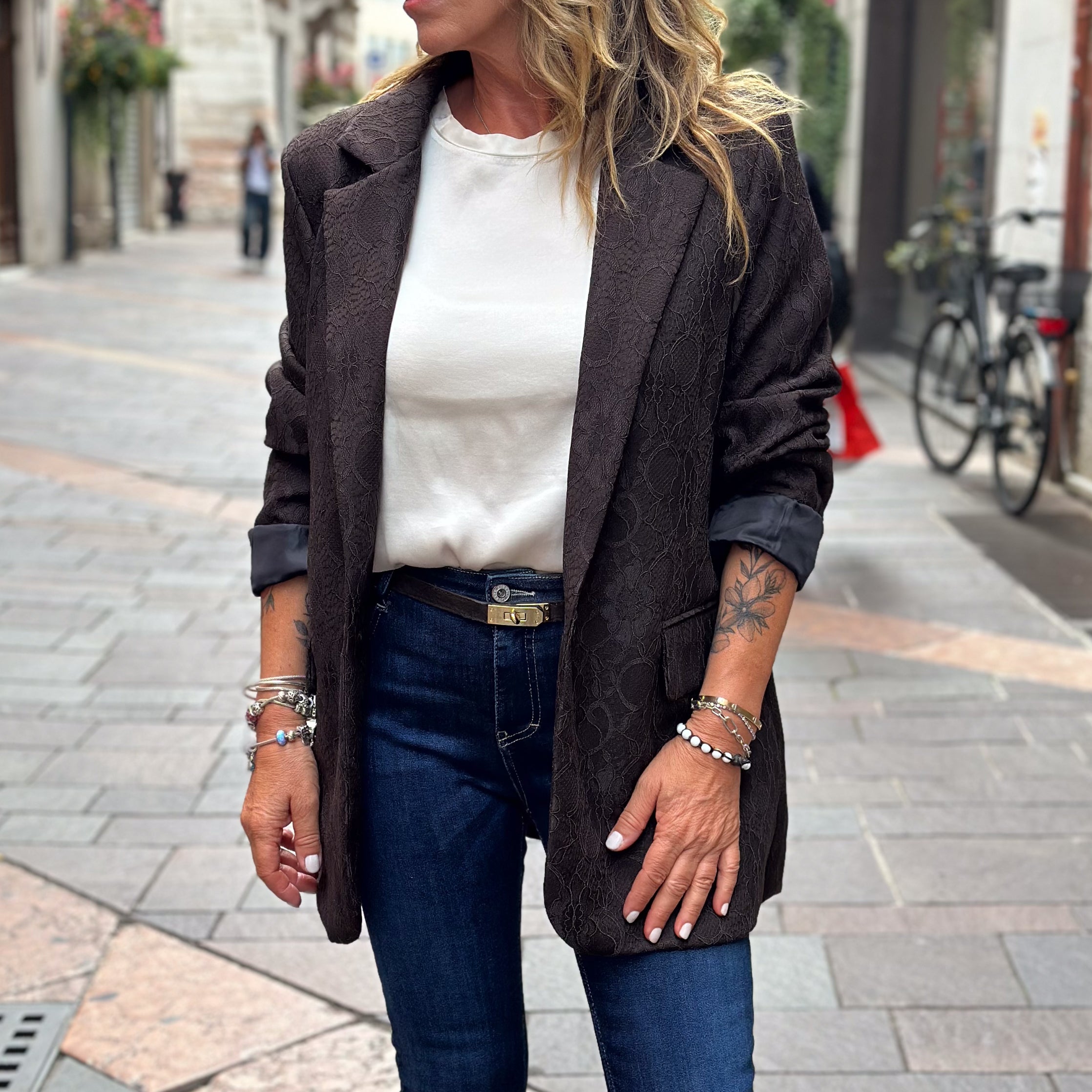 Blazer Lumina Damascato