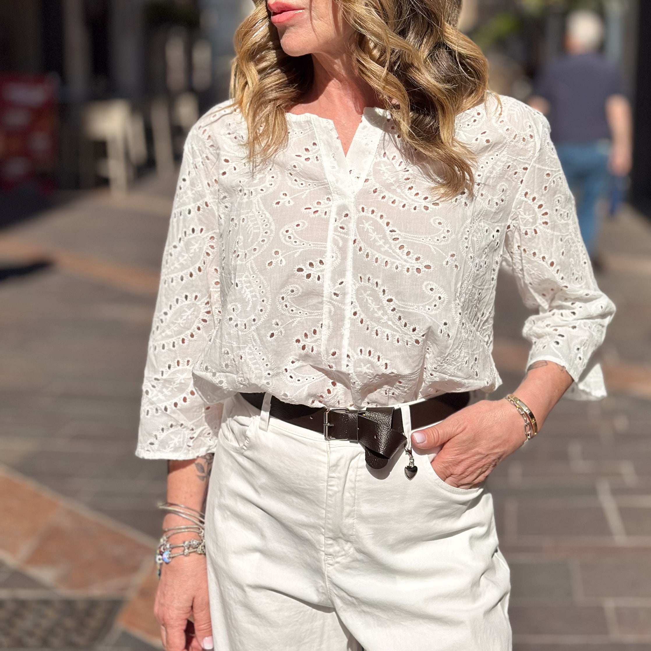 Camicia in sangallo - Susy Mix