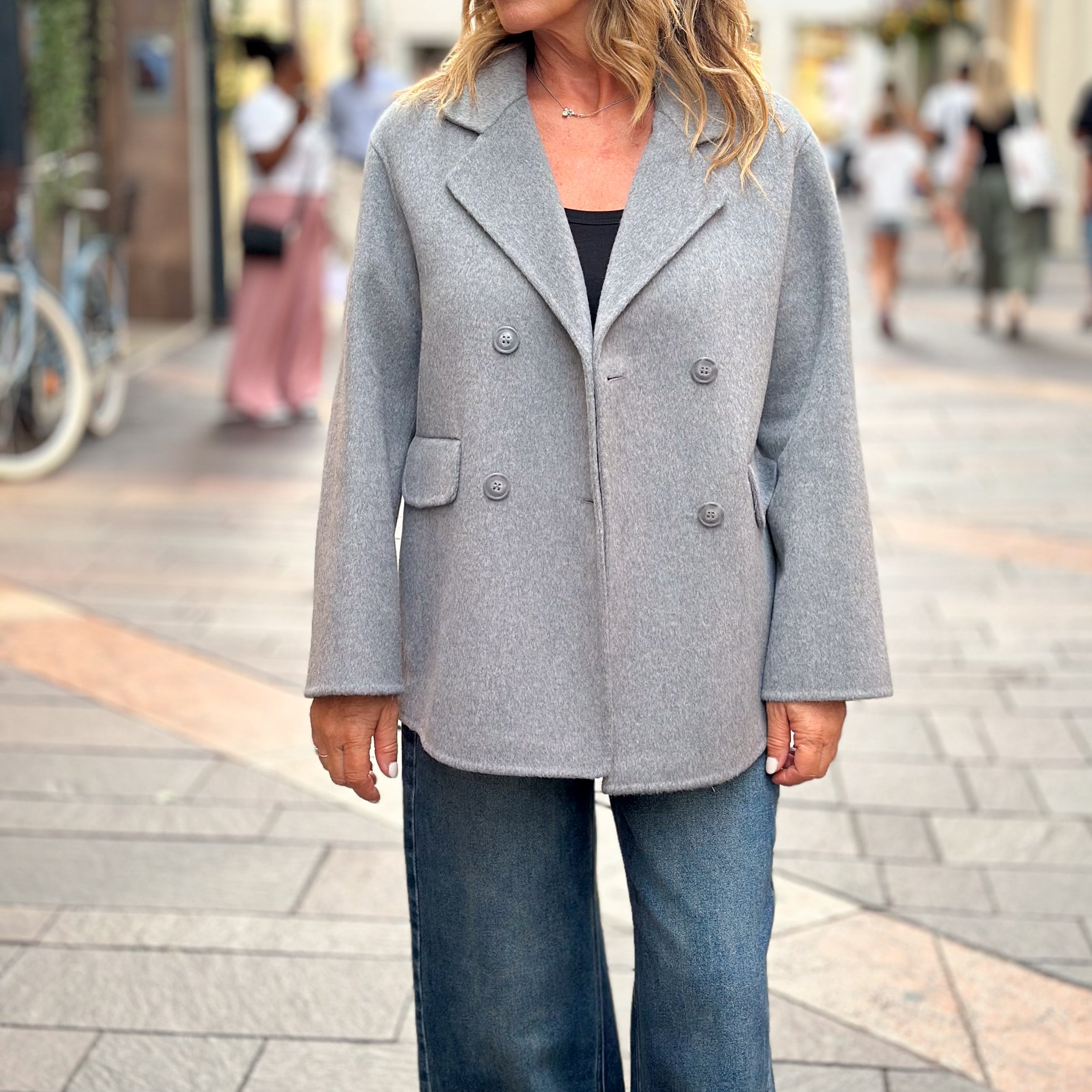 Cappotto Grigio handmade