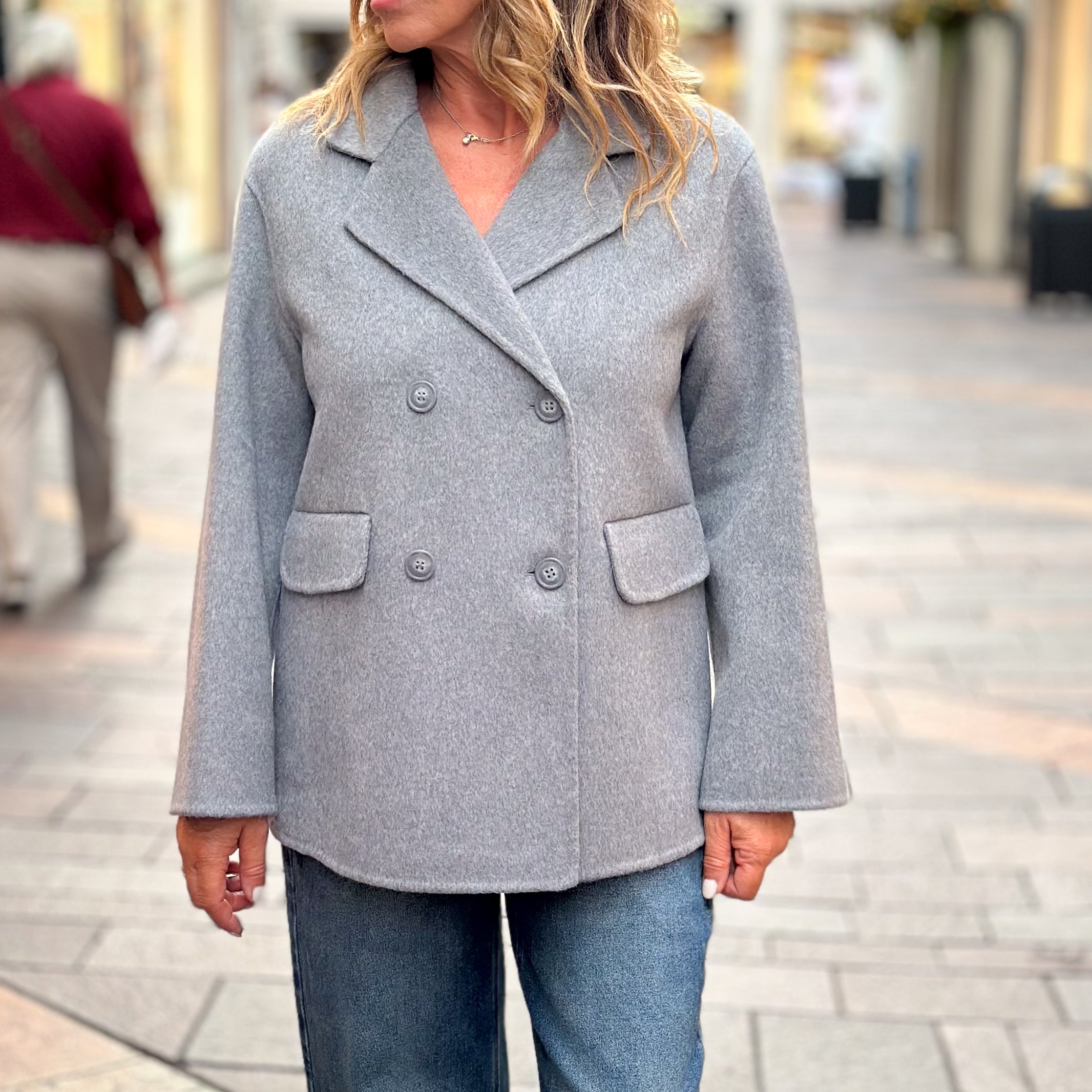 Cappotto Grigio handmade