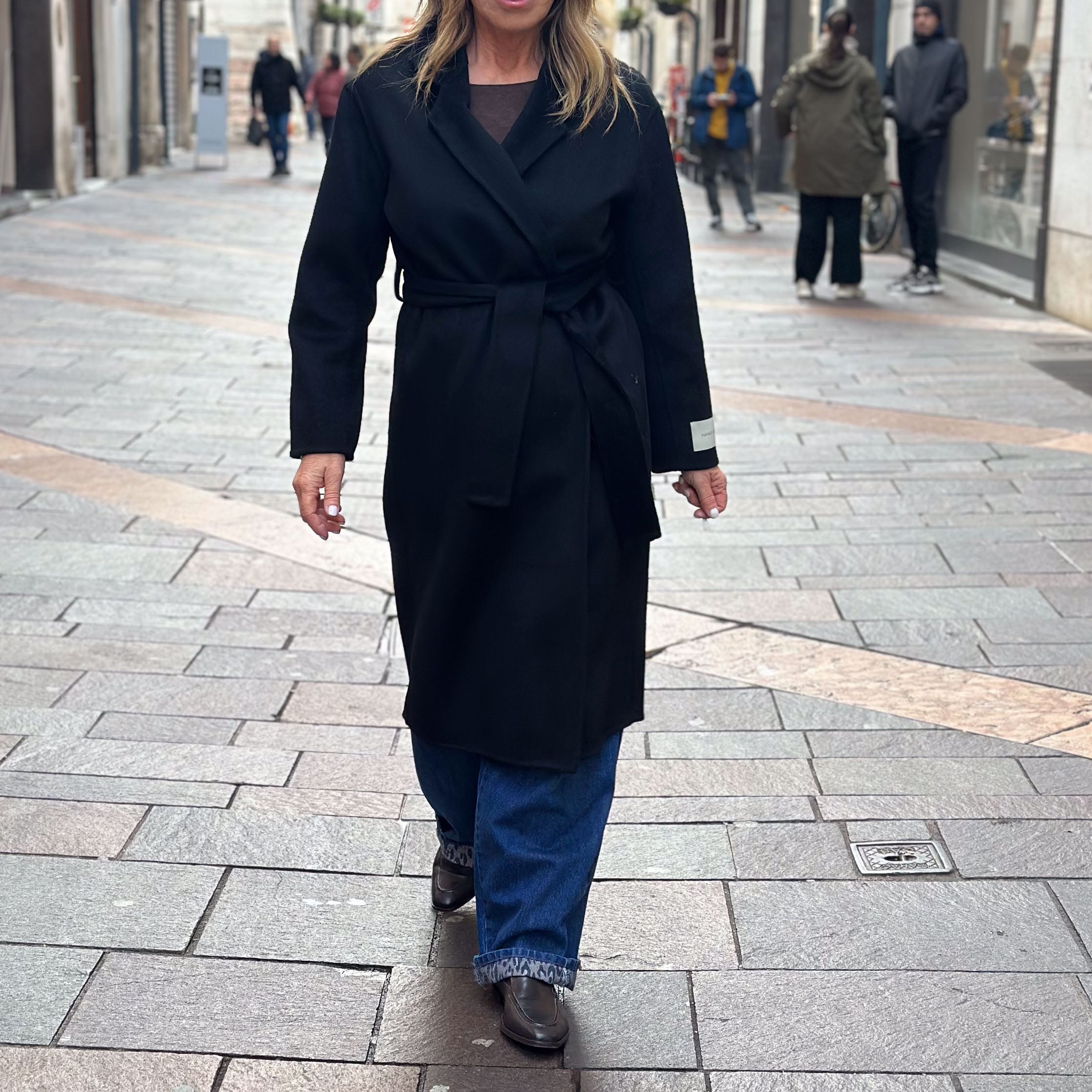 Cappotto lungo in lana - Susy Mix