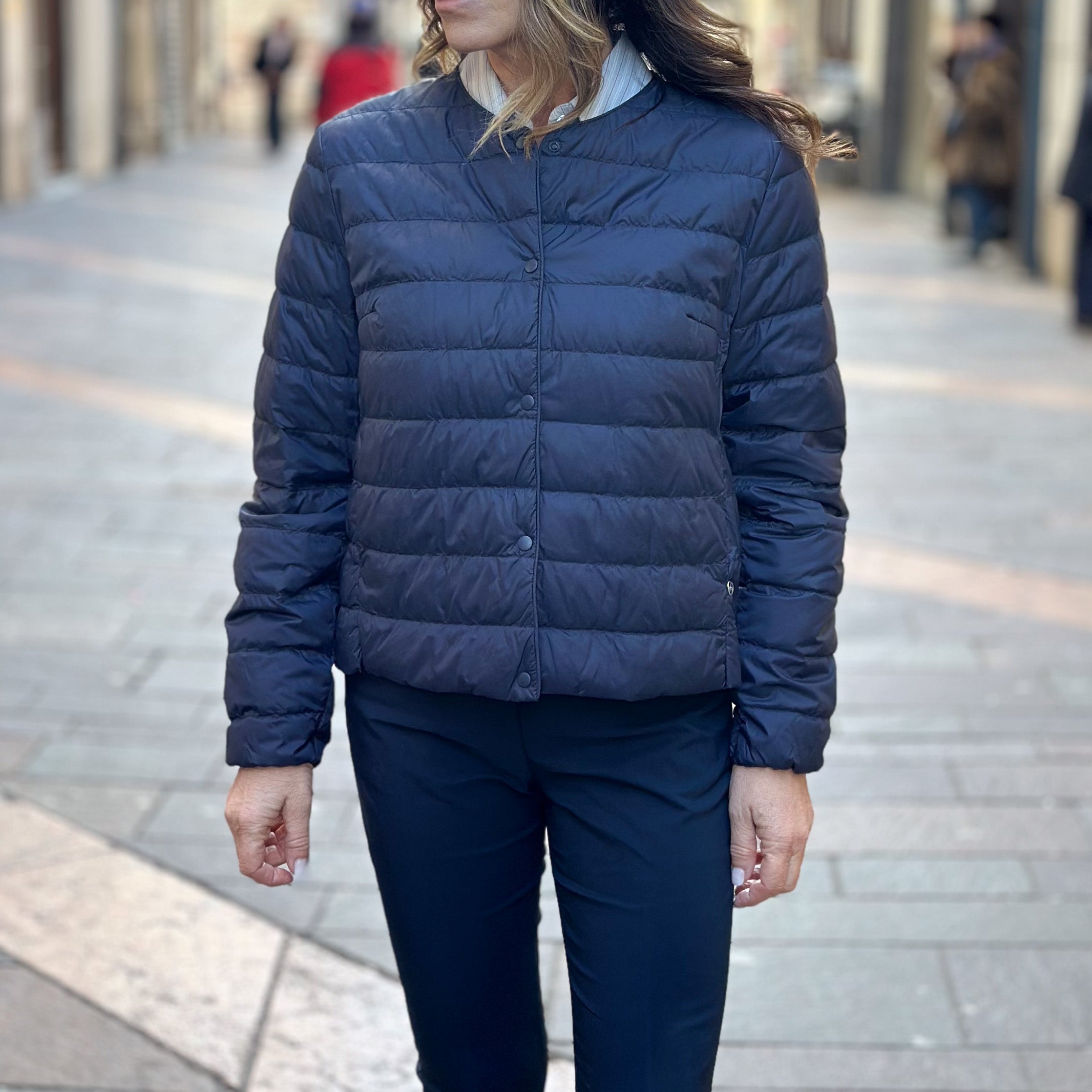 Piumino 100 grammi - Please - Blu e azzurro