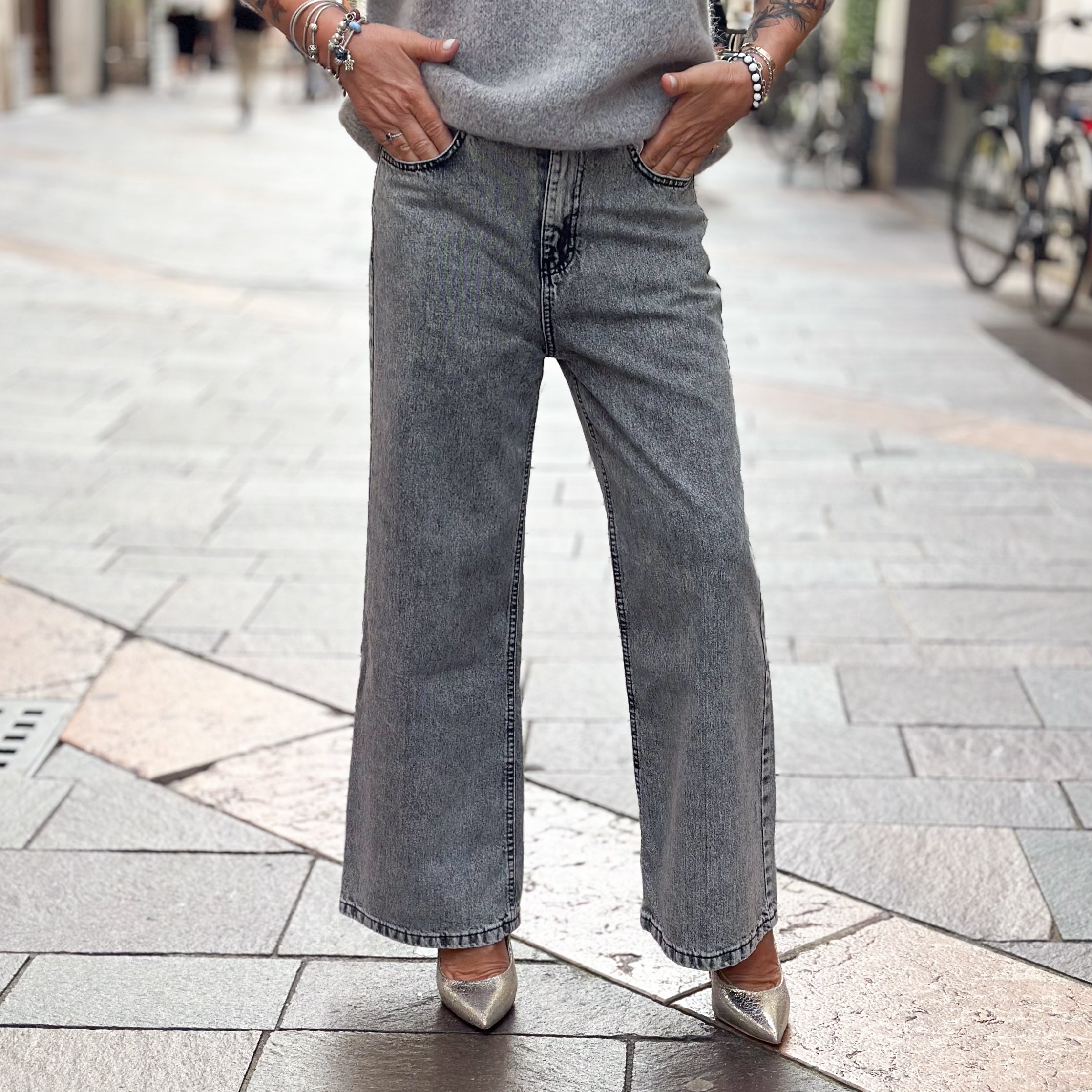 Jeans Grigi Susy Mix