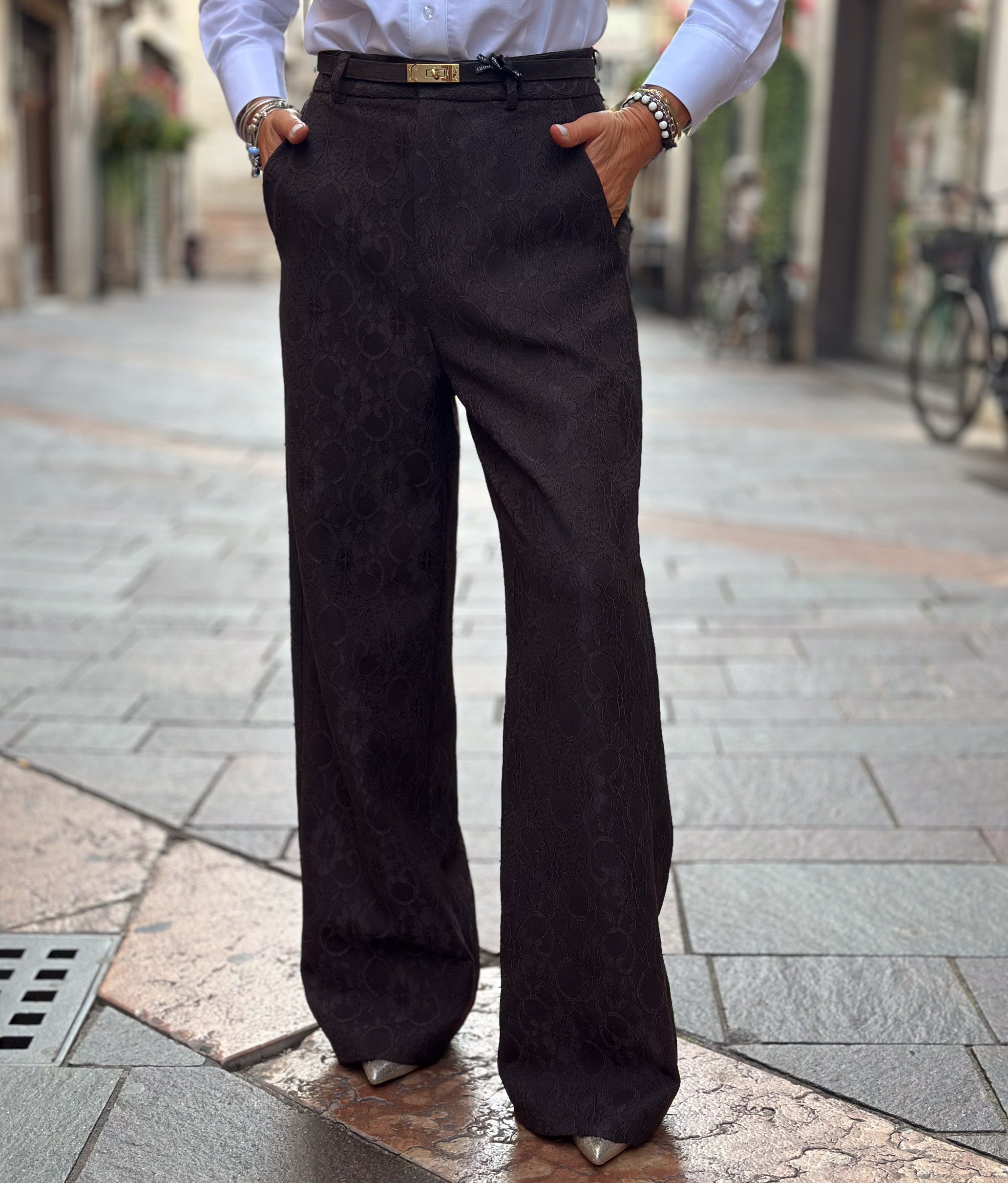 Pantalone Damascato - Lumina