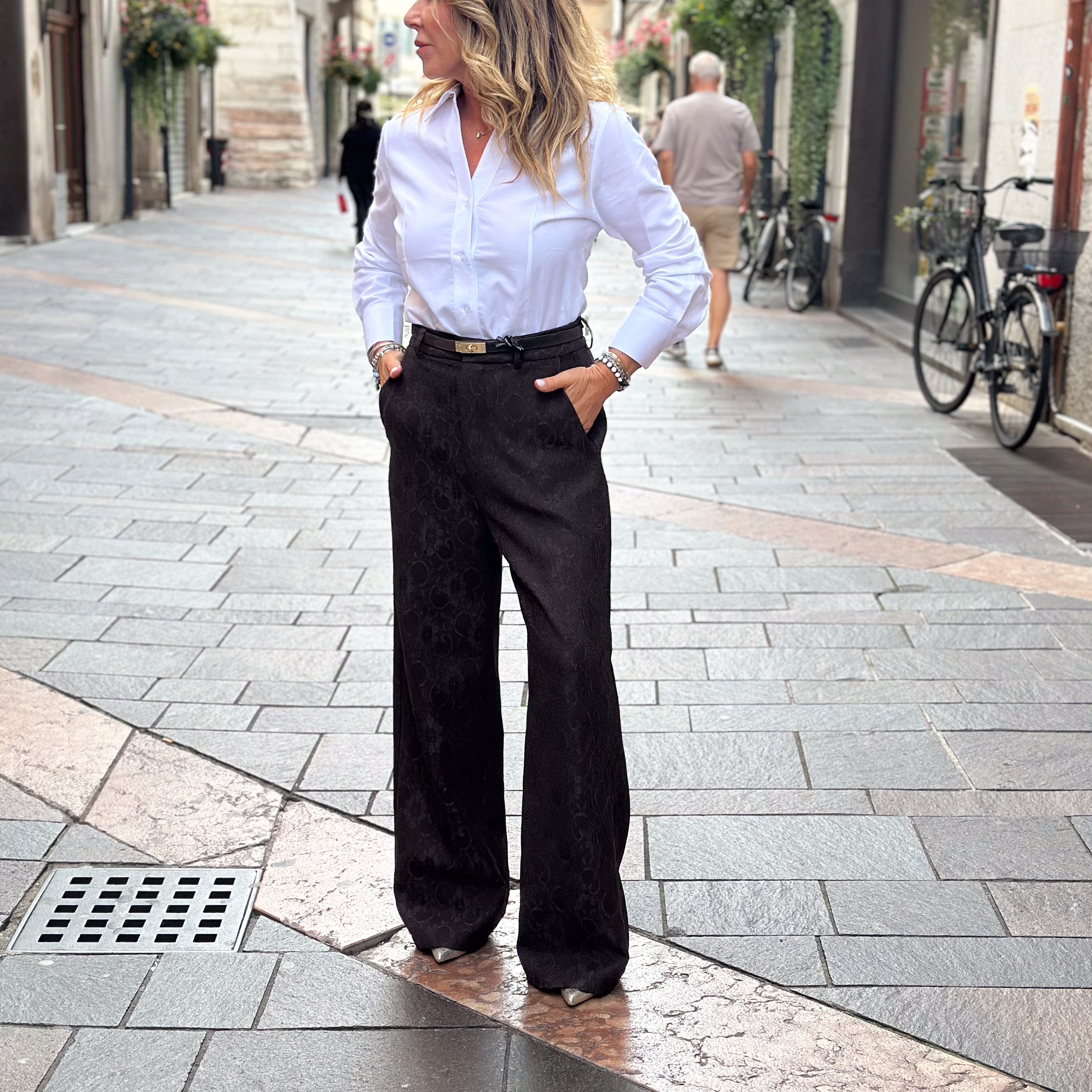 Pantalone Damascato - Lumina